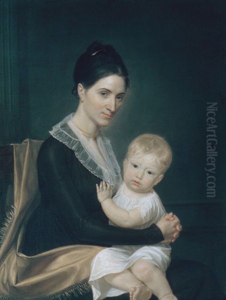 Mrs. Marinus Willett and Her Son Marinus, Jr. - view 1