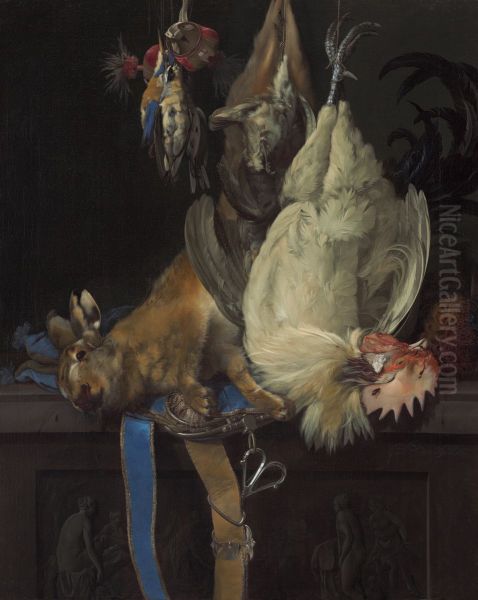 Still Life With Dead Game by Willem Van Aelst