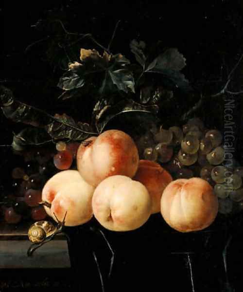 Peaches And Grapes - view 1