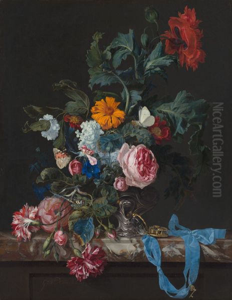 Still Life with Poppies and Roses - view 1
