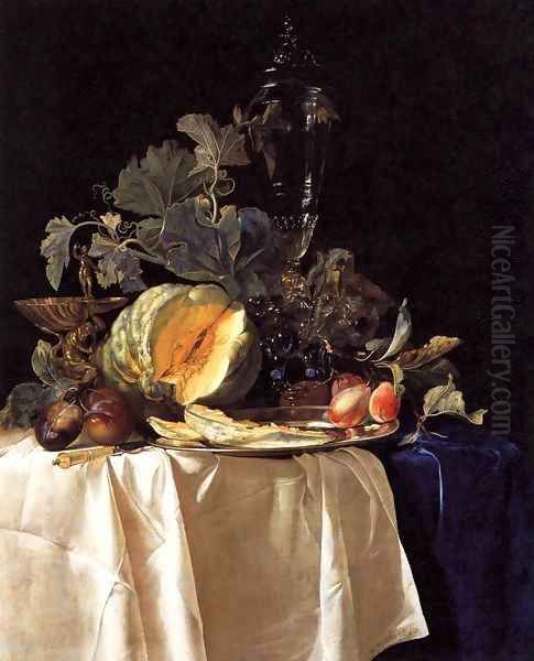 Still-Life with Fruit and Crystal Vase - view 1