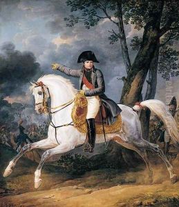 Equestrian Portrait of of Emperor Napoleon I, 1805-10 by Carle Vernet