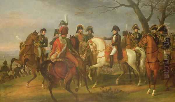 Napoleon 1769-1821 Giving Orders before the Battle of Austerlitz, 2nd December 1805, 1808 - view 1