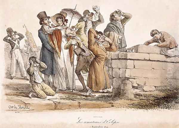 Les Amateurs dEclipse, 7th September 1820 - view 1