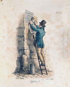 Billposter by Carle Vernet