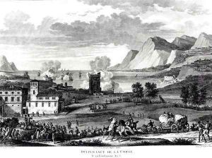 Deliverance of Corsica, 20th October 1796, engraved by Jean Duplessi-Bertaux 1747-1819