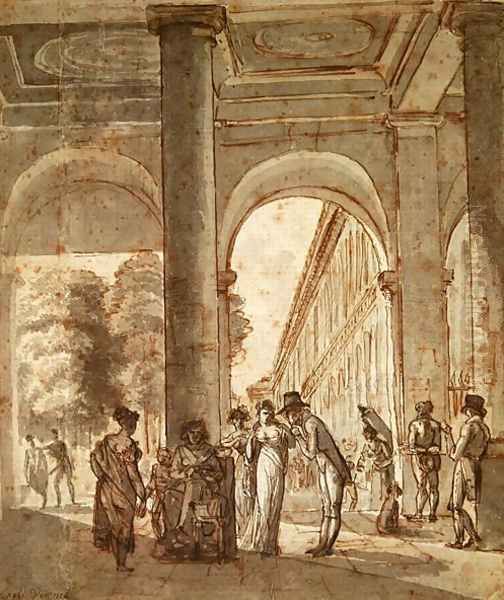 The Palais Royal in 1810 - view 1