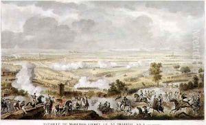 The Battle of Marengo, 23 Prairial, Year 8 12 June 1800 engraved by Jean Duplessi-Bertaux 1747-1819 by Carle Vernet