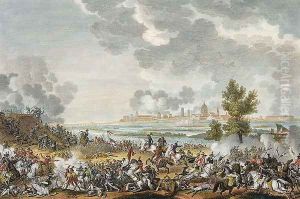 The Battle of S. Giorgio di Mantova, 29 Fructidor, Year 4 September 1796 engraved by Jean Duplessi-Bertaux 1747-1819 by Carle Vernet