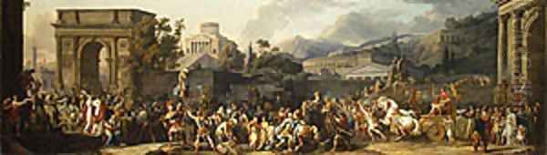 The Triumph of Aemilius Paulus 1789 by Carle Vernet