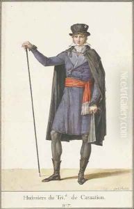 A bailiff of the Supreme Court of Appeal by Carle Vernet