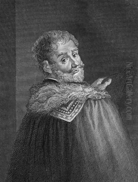 Benvenuto Cellini, illustration from the 'Memoirs of Benvenuto Cellini, a Florentine Artist' translated by by T. Roscoe in 1847, engraved by Hinchcliff - view 1