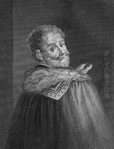 Benvenuto Cellini, illustration from the 'Memoirs of Benvenuto Cellini, a Florentine Artist' translated by by T. Roscoe in 1847, engraved by Hinchcliff by Giorgio Vasari