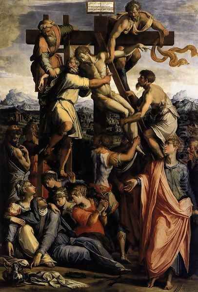 Deposition from the Cross c. 1540 by Giorgio Vasari