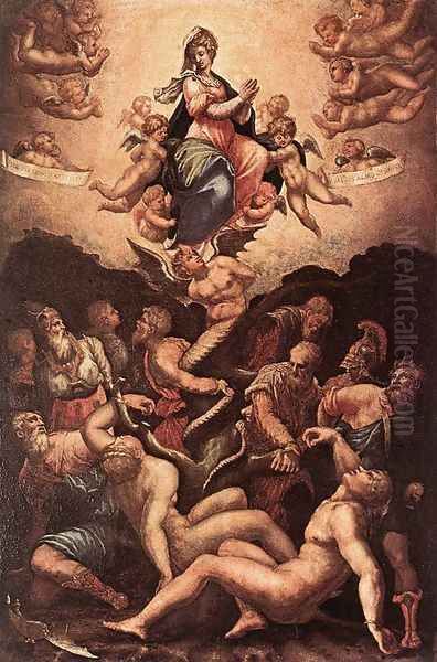 Allegory of the Immaculate Conception 1541 by Giorgio Vasari