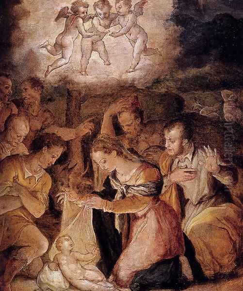 The Nativity With The Adoration Of The Shepherds - view 1