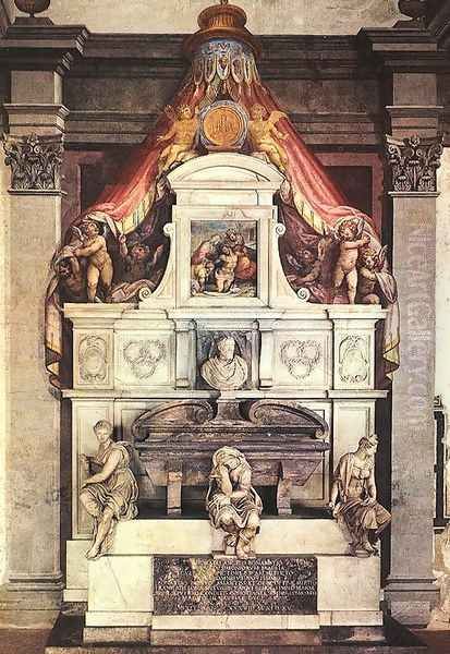 Monument to Michelangelo - view 1