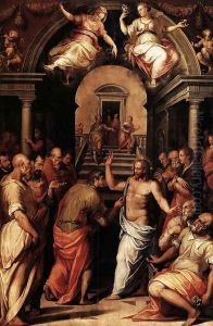 Incredulity of St Thomas 1572 by Giorgio Vasari