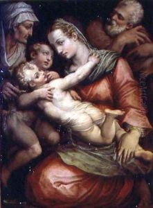 Holy Family with St. Anne and St. John the Baptist