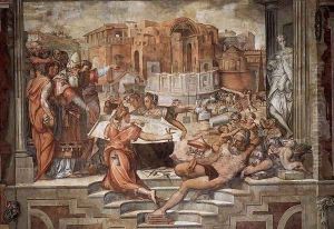 Paul III Farnese Directing the Continuance of St Peter's 1544 by Giorgio Vasari