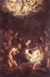 The Nativity c. 1546 by Giorgio Vasari