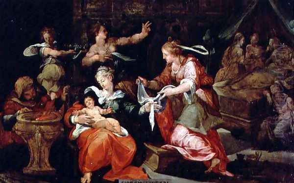 The Birth of the Virgin - view 1