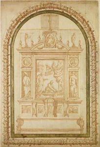 St. Peter Fishing, study for the Altar of the Vasari Family in Arezzo, 1563 by Giorgio Vasari