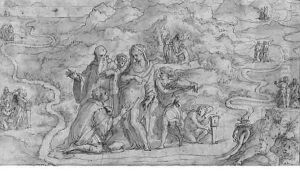 A Vision of Saint Romuald by Giorgio Vasari