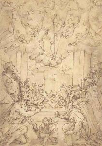The Resurrection with Saints Andrew, John the Baptist, Cosmas and Damian The Resurrection with Saints Andrew, John the Baptist, Cosmas and Damian