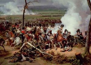 The Battle of Hanau, 1813, 1824 by Horace Vernet