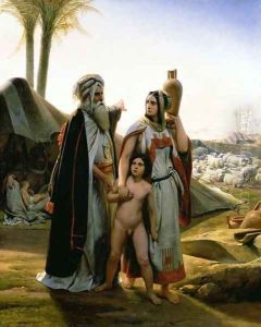 Abraham Turning Away Hagar, 1837