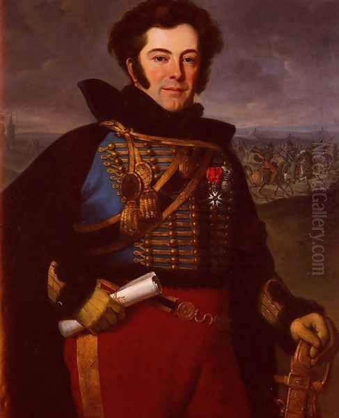 Portrait Of Lieutenant Colonel, Comte De Thalouet - view 1