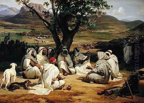 Meeting of Arab Chiefs - view 1