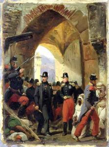 The Duc de Nemours entering Constantine, 15th October 1837, c.1837-39