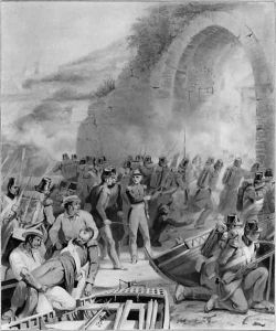 Taking of Bougie, 1833 by Horace Vernet