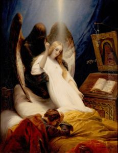 Angel of Death by Horace Vernet