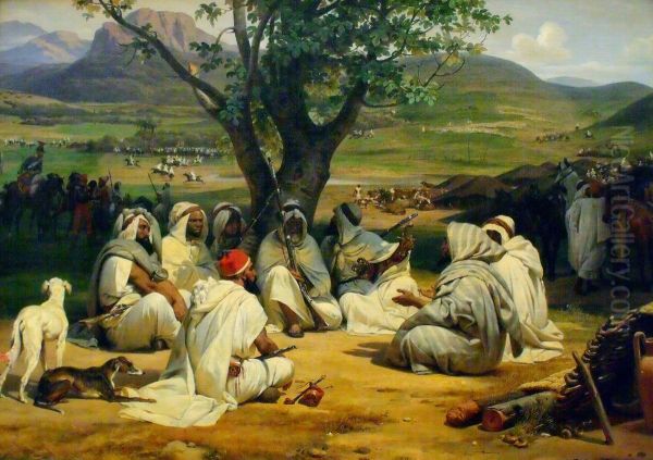 Arab Chieftains in Council (The Negotiator) - view 1