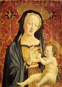 Madonna and Child 1435-37 by Domenico Veneziano