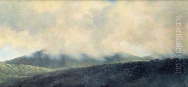 Rocca di Papa under Clouds - view 1