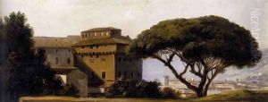 View of the Convent of Ara Coeli with Pines 1780s