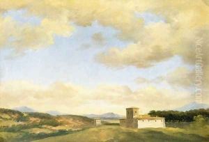 Villa near Rome by Pierre-Henri de Valenciennes