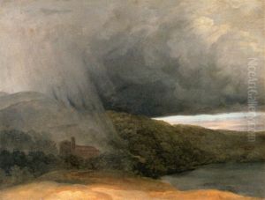Storm by a Lake by Pierre-Henri de Valenciennes