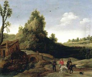 Landscape 1622 by Esaias Van De Velde
