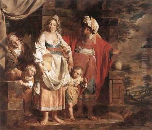 Hagar and Ishmael Banished by Abraham 1781