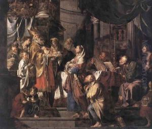 The Presentation in the Temple 1767 by Pieter Jozef Verhaghen