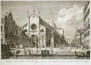 Piazza Santi Giovanni e Paolo by Antonio Visentini