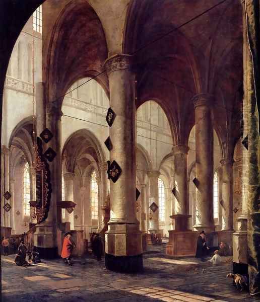 The Pieterskerk in Leiden - view 1