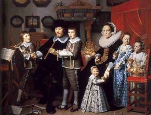 Portrait of Michiel van der Dussen and His Family