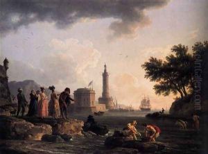 A Seashore 1776 by Claude-joseph Vernet