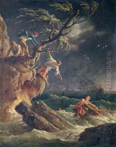 The Tempest, c.1762 by Claude-joseph Vernet